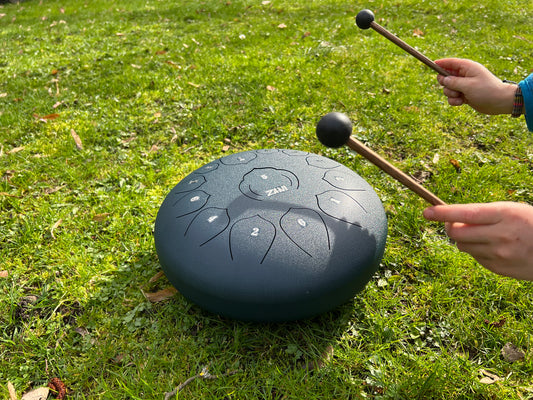 Beispielübungen, Anwendungsmöglichkeiten, für die Zungentrommel(Steeldrum) für Kinder